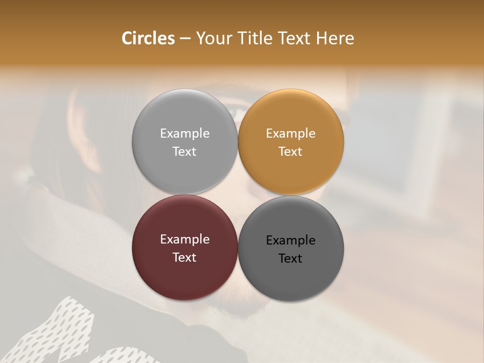 Pictures Stockphotograph Caucasian PowerPoint Template