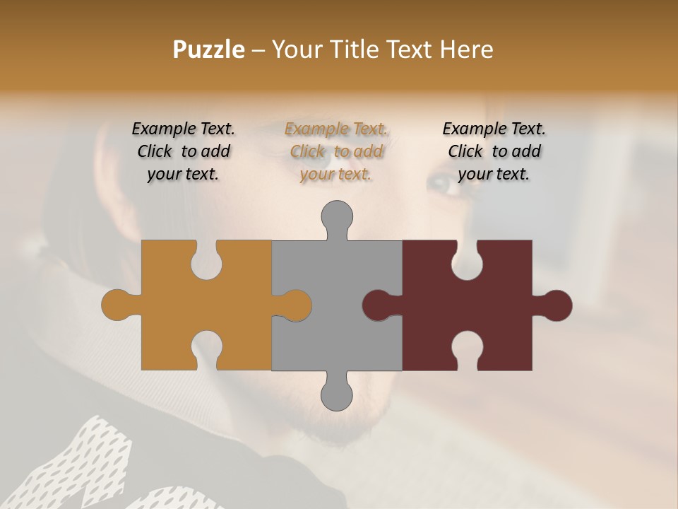 Pictures Stockphotograph Caucasian PowerPoint Template