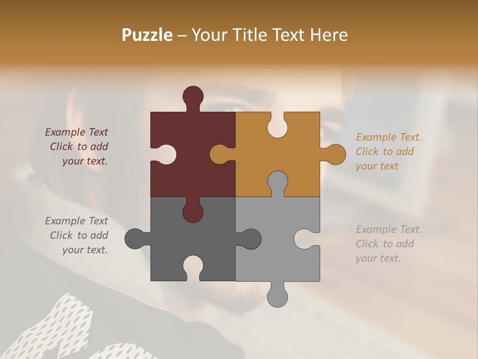 Pictures Stockphotograph Caucasian PowerPoint Template