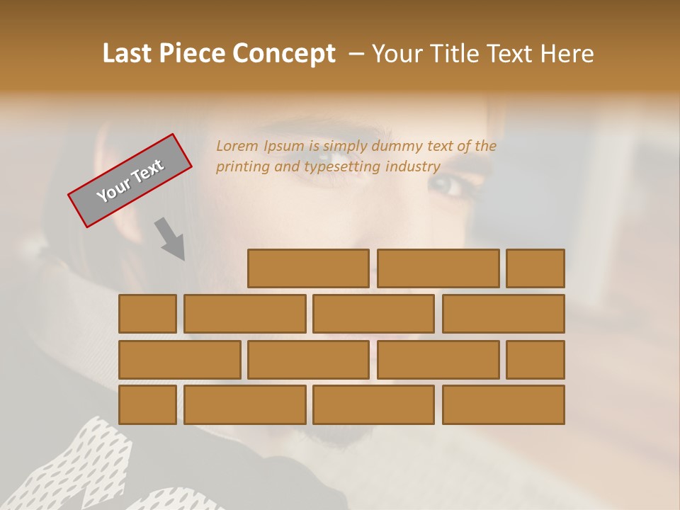 Pictures Stockphotograph Caucasian PowerPoint Template