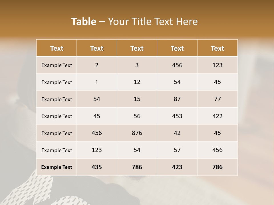 Pictures Stockphotograph Caucasian PowerPoint Template