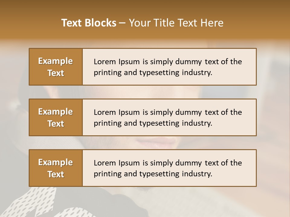 Pictures Stockphotograph Caucasian PowerPoint Template