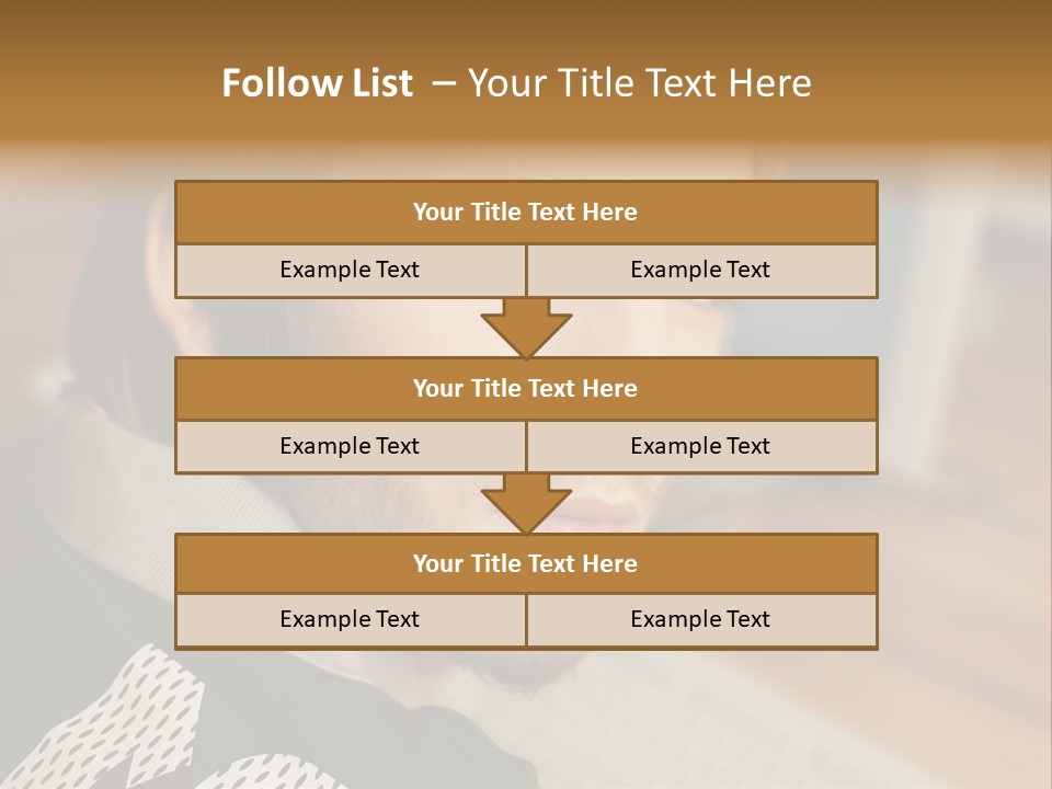 Pictures Stockphotograph Caucasian PowerPoint Template
