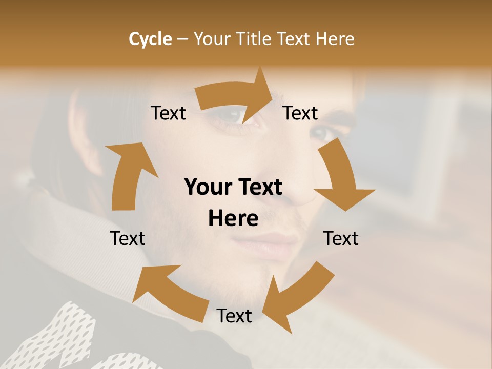 Pictures Stockphotograph Caucasian PowerPoint Template