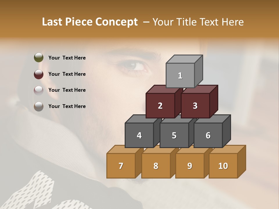 Pictures Stockphotograph Caucasian PowerPoint Template