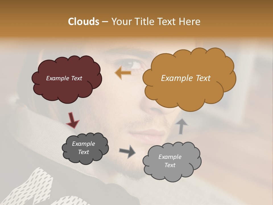 Pictures Stockphotograph Caucasian PowerPoint Template