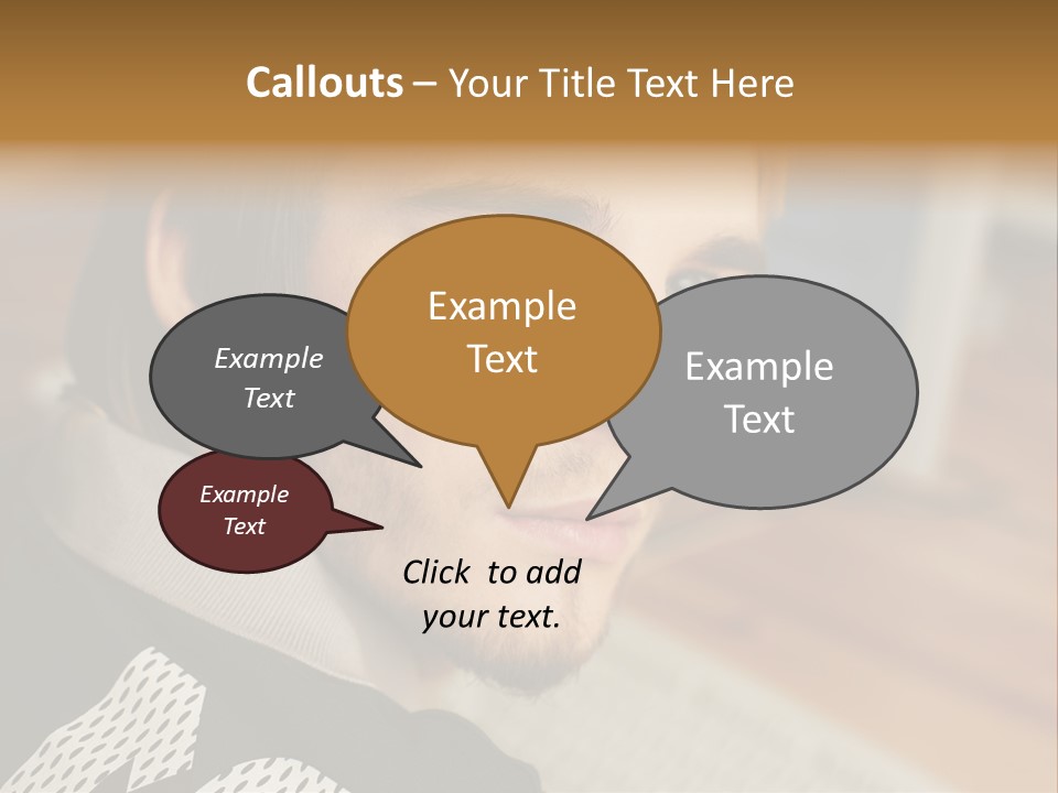 Pictures Stockphotograph Caucasian PowerPoint Template