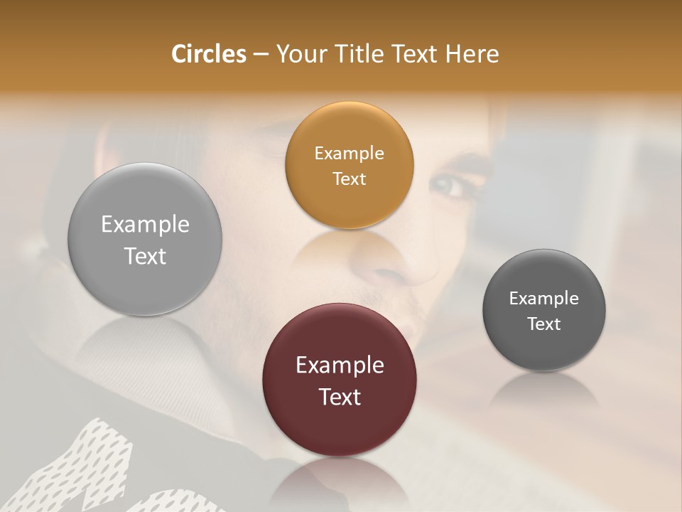 Pictures Stockphotograph Caucasian PowerPoint Template