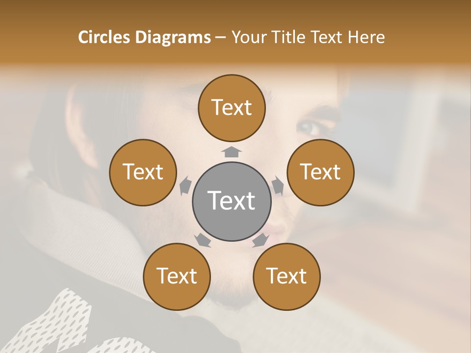 Pictures Stockphotograph Caucasian PowerPoint Template