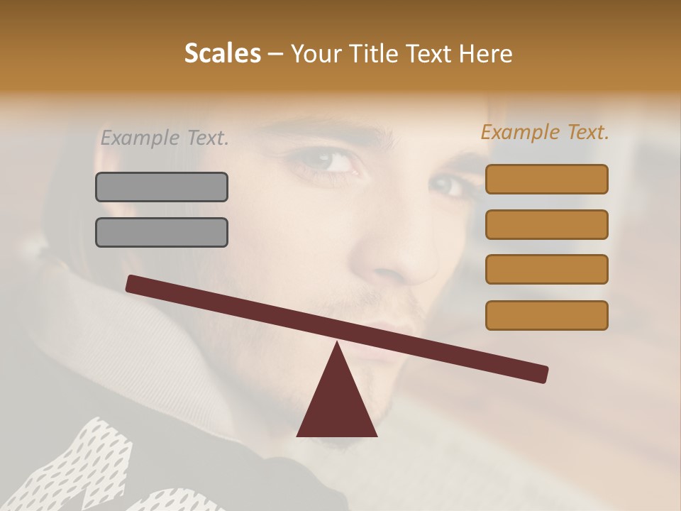 Pictures Stockphotograph Caucasian PowerPoint Template