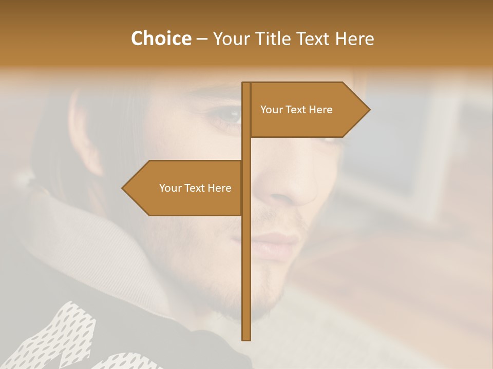 Pictures Stockphotograph Caucasian PowerPoint Template