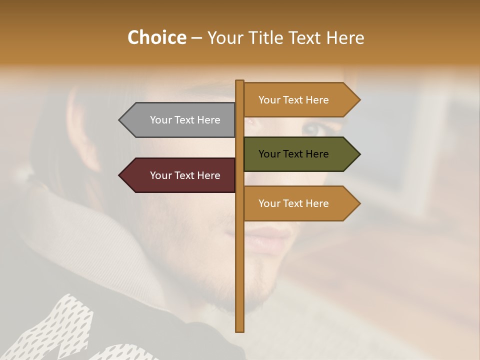 Pictures Stockphotograph Caucasian PowerPoint Template