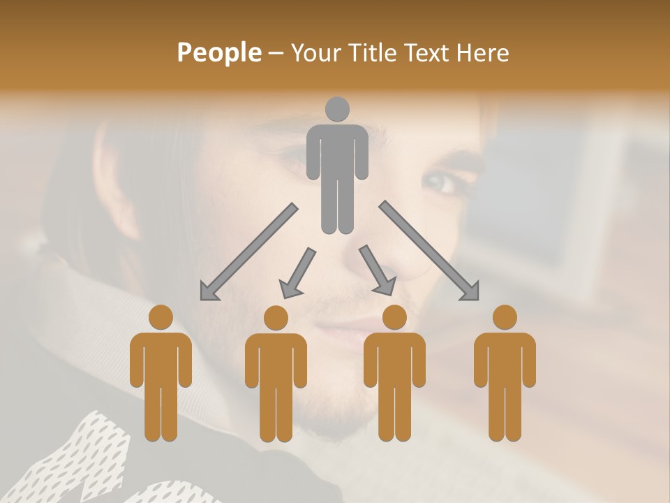 Pictures Stockphotograph Caucasian PowerPoint Template