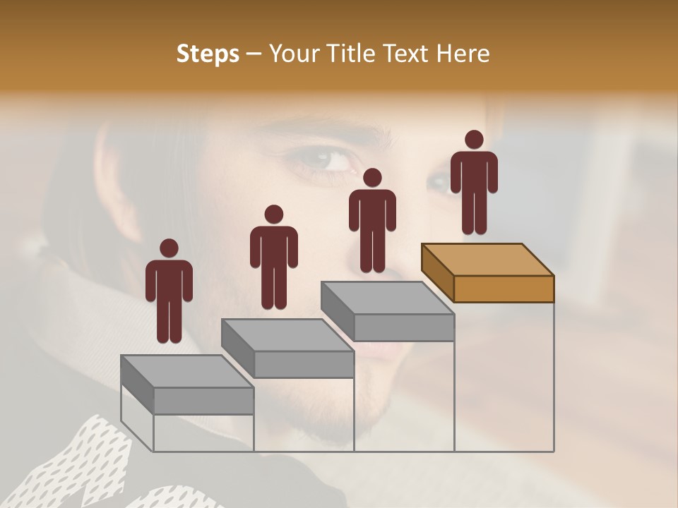 Pictures Stockphotograph Caucasian PowerPoint Template