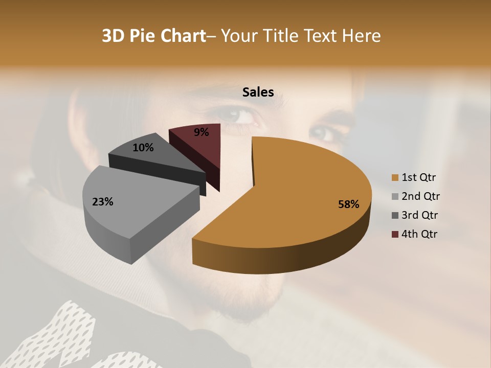 Pictures Stockphotograph Caucasian PowerPoint Template