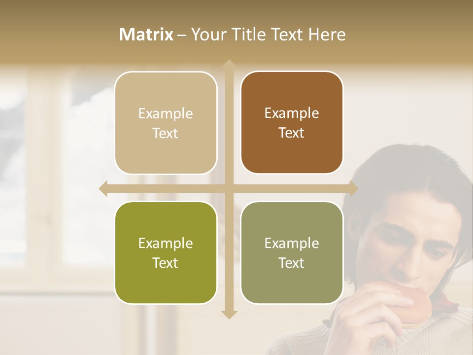 Stockphotos Snack Ornate PowerPoint Template