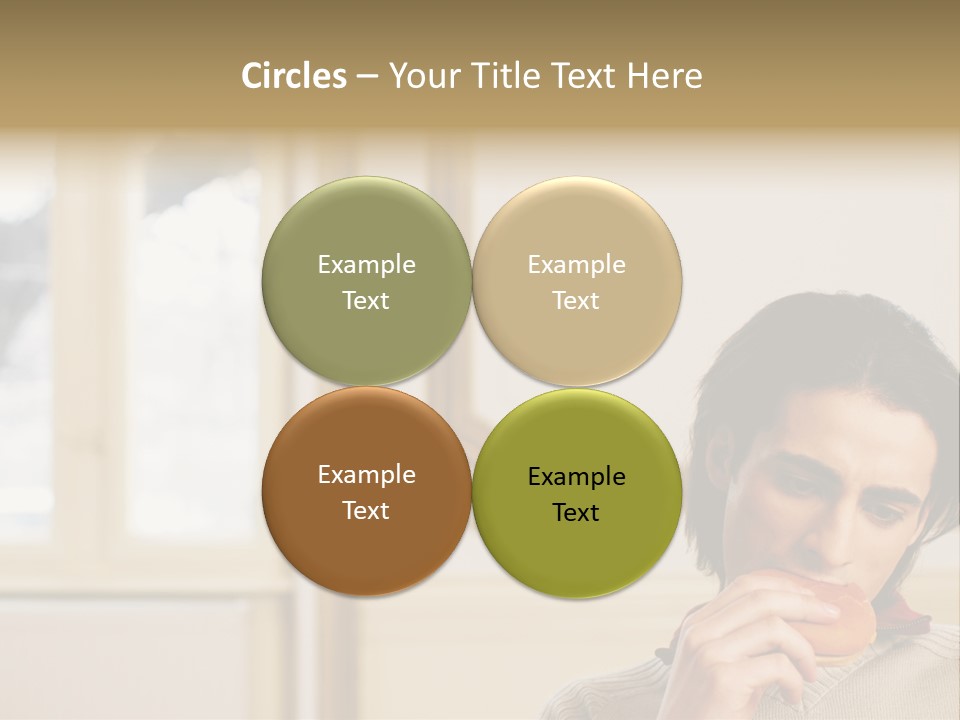 Stockphotos Snack Ornate PowerPoint Template