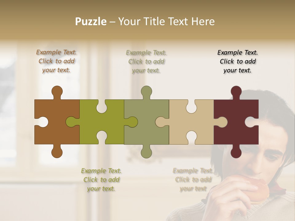 Stockphotos Snack Ornate PowerPoint Template