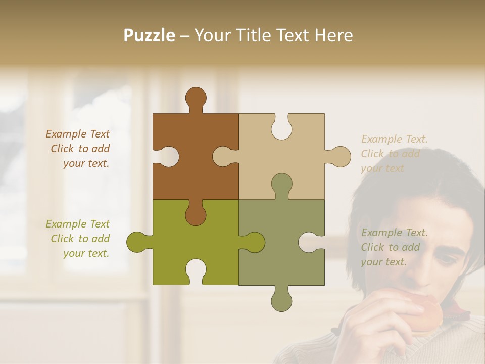 Stockphotos Snack Ornate PowerPoint Template