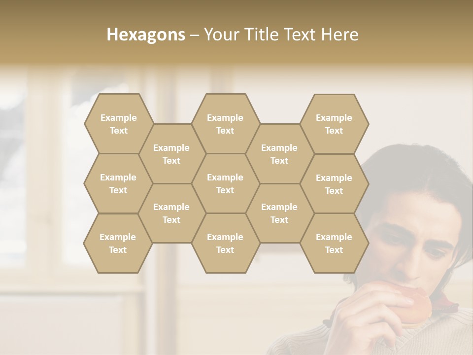 Stockphotos Snack Ornate PowerPoint Template