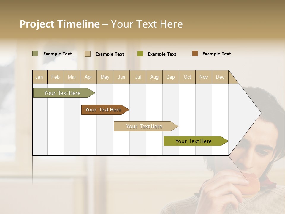 Stockphotos Snack Ornate PowerPoint Template