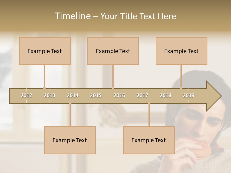 Stockphotos Snack Ornate PowerPoint Template