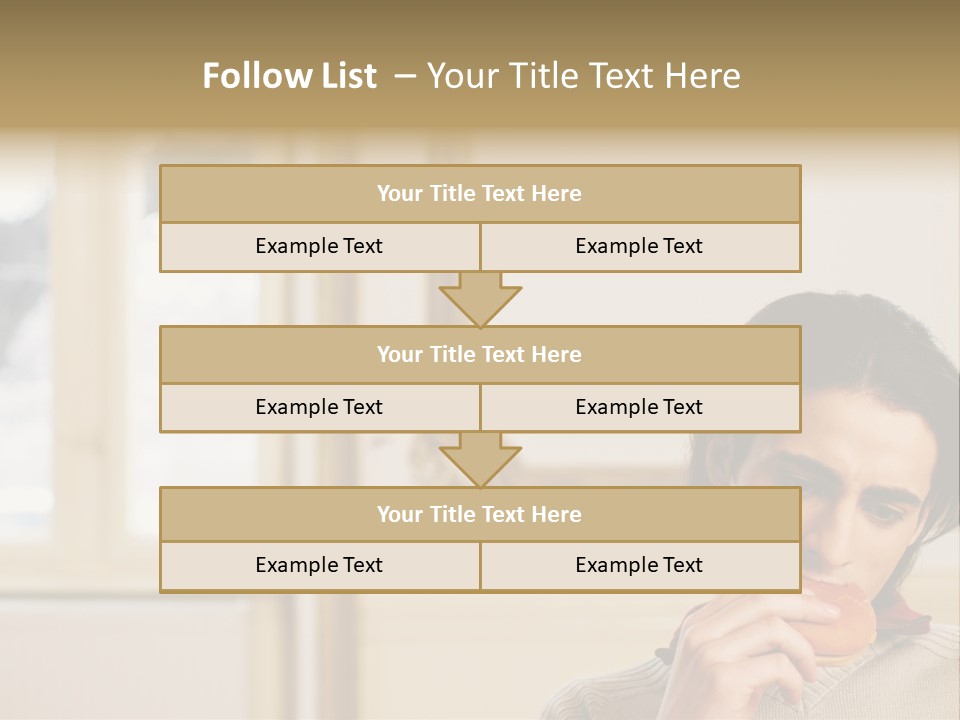 Stockphotos Snack Ornate PowerPoint Template