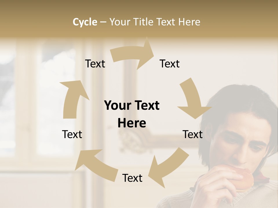 Stockphotos Snack Ornate PowerPoint Template