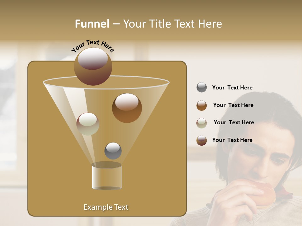 Stockphotos Snack Ornate PowerPoint Template