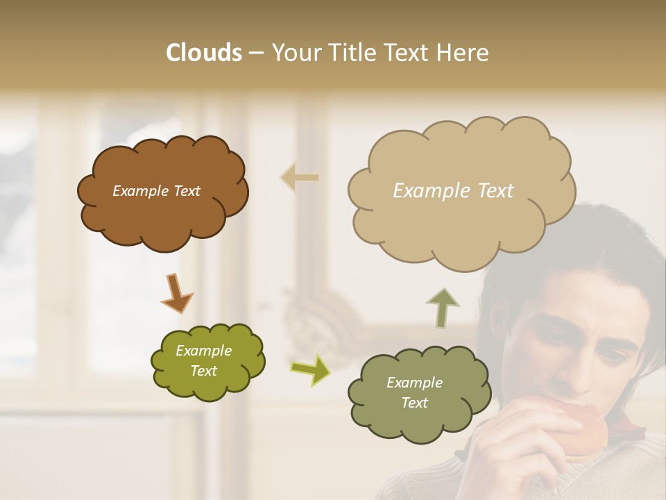 Stockphotos Snack Ornate PowerPoint Template