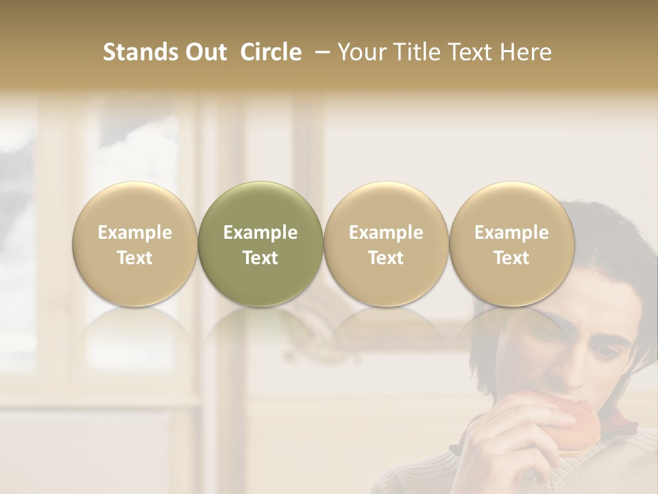 Stockphotos Snack Ornate PowerPoint Template