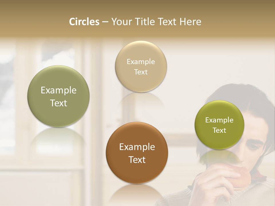 Stockphotos Snack Ornate PowerPoint Template