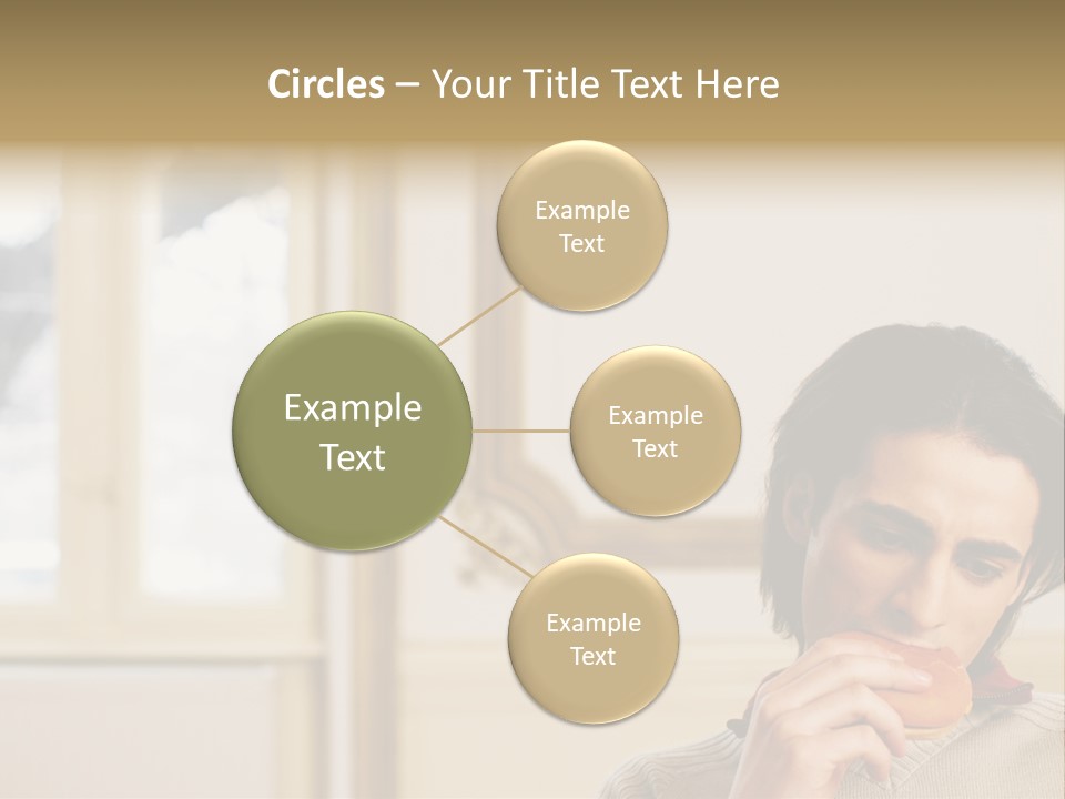 Stockphotos Snack Ornate PowerPoint Template