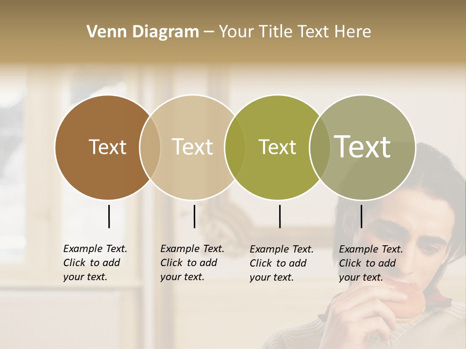 Stockphotos Snack Ornate PowerPoint Template