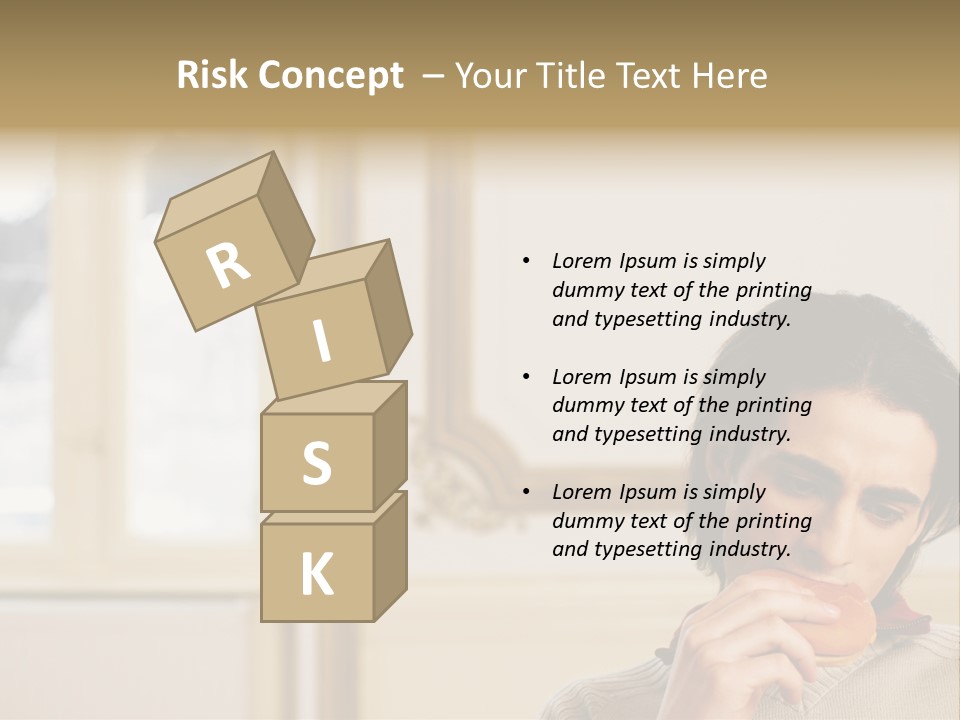 Stockphotos Snack Ornate PowerPoint Template