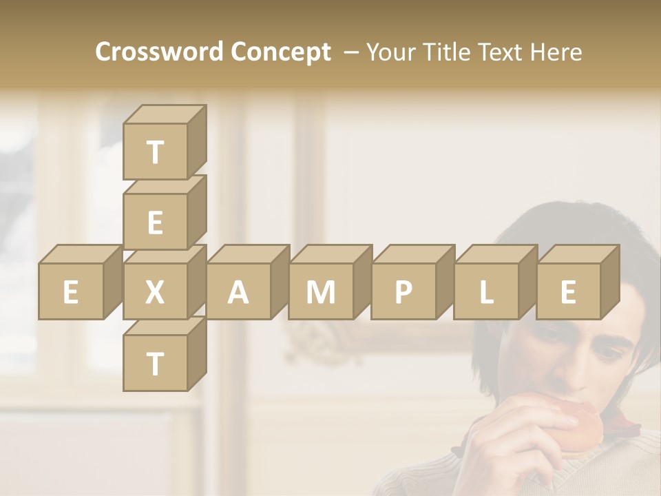 Stockphotos Snack Ornate PowerPoint Template