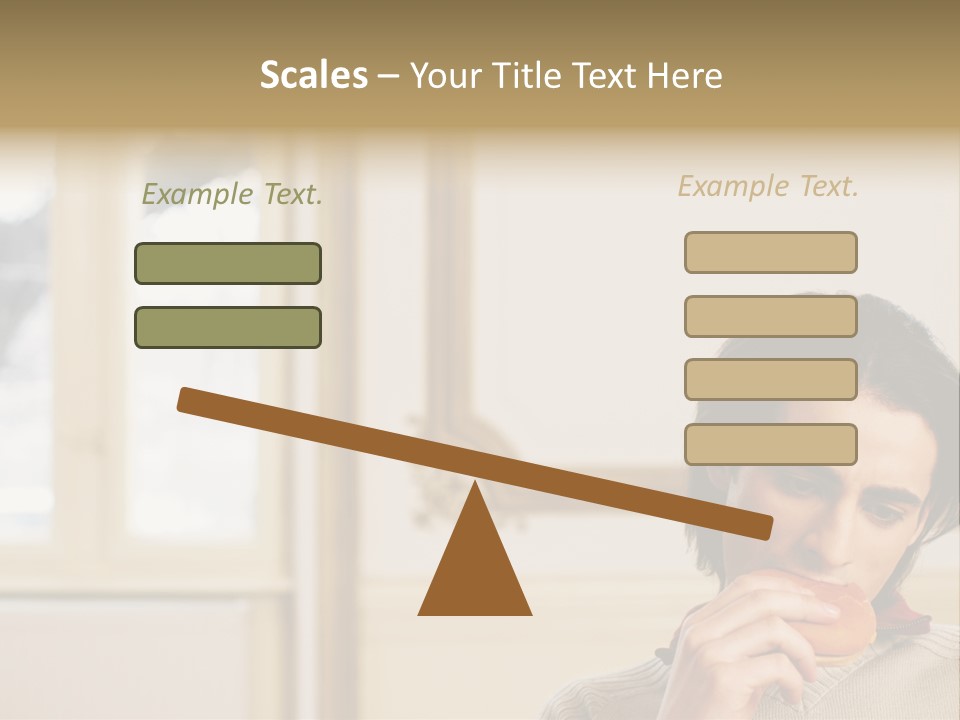 Stockphotos Snack Ornate PowerPoint Template