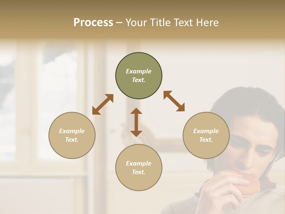 Stockphotos Snack Ornate PowerPoint Template