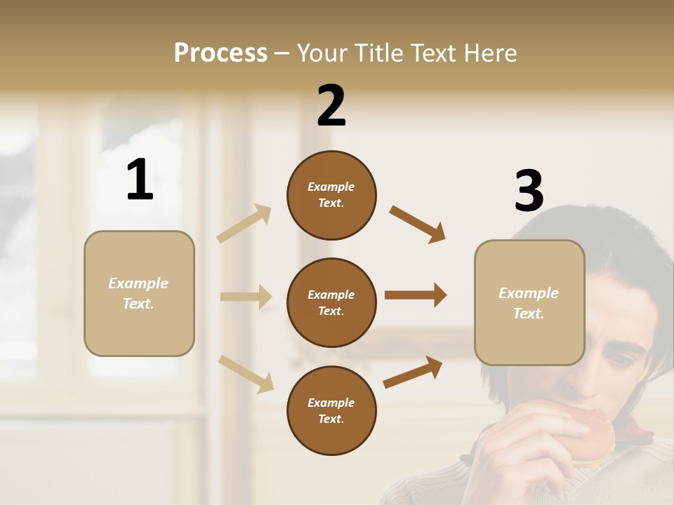 Stockphotos Snack Ornate PowerPoint Template