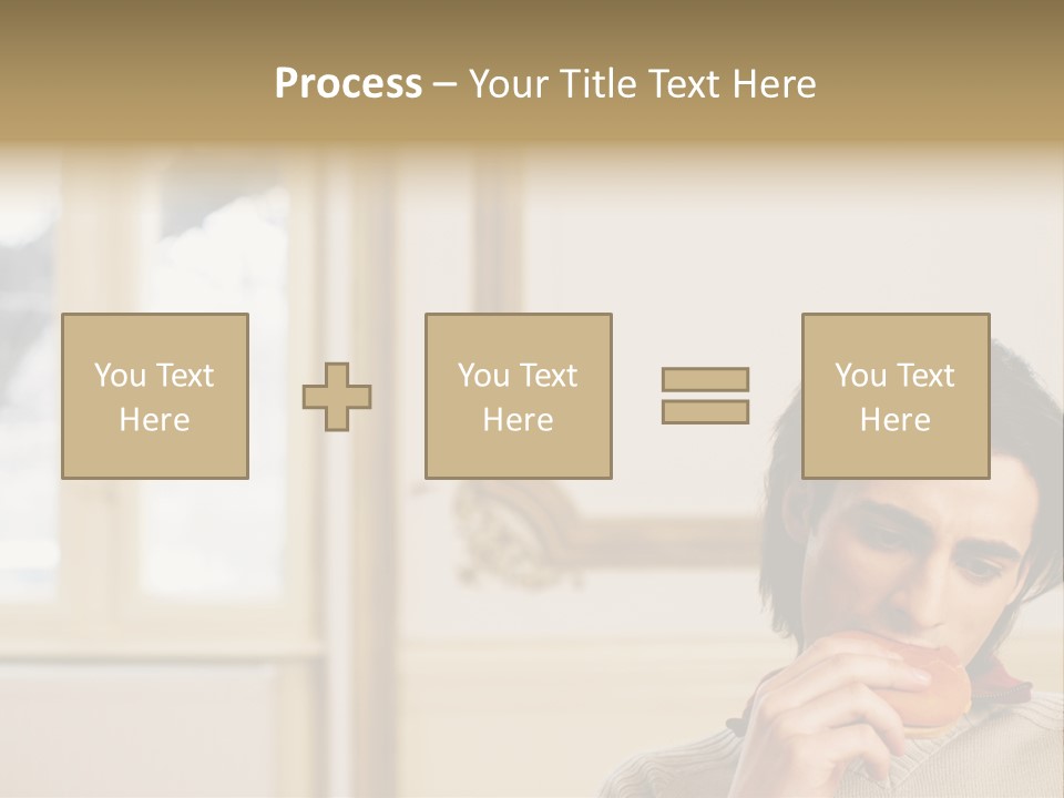 Stockphotos Snack Ornate PowerPoint Template