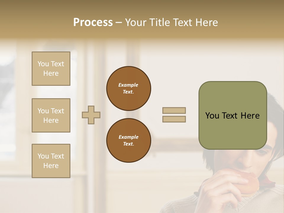Stockphotos Snack Ornate PowerPoint Template