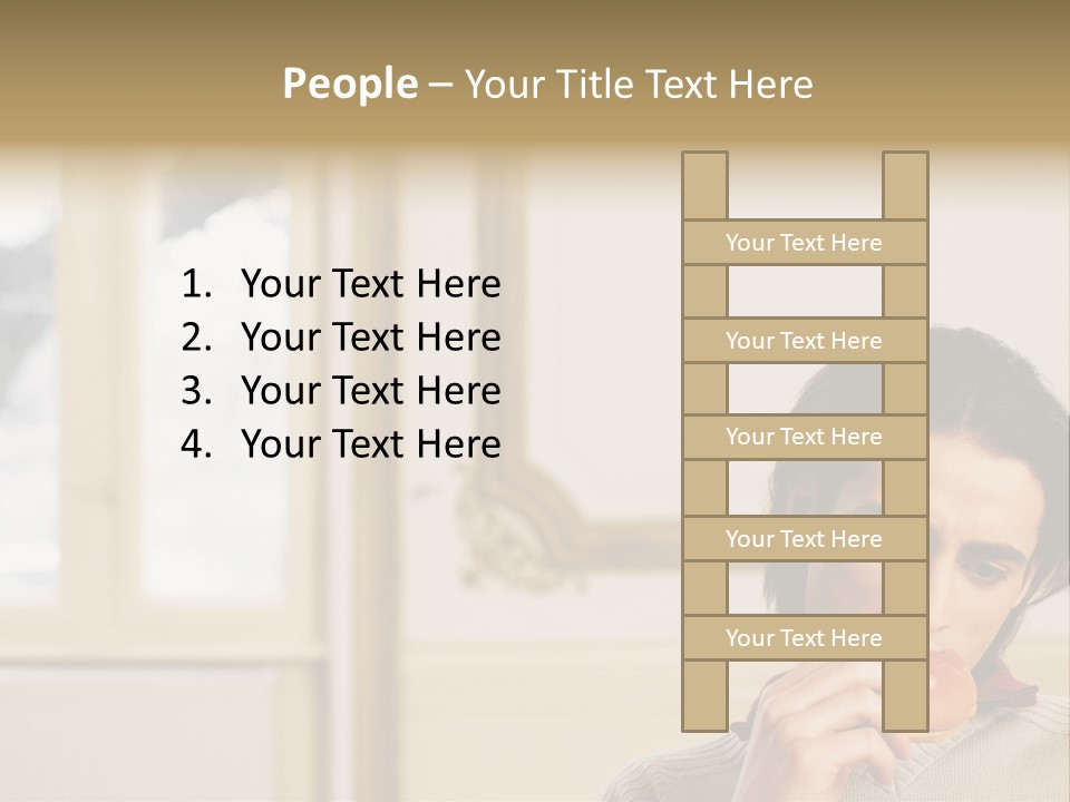 Stockphotos Snack Ornate PowerPoint Template