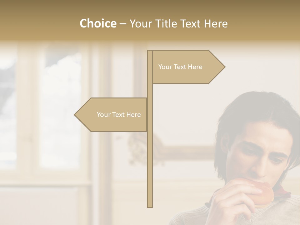 Stockphotos Snack Ornate PowerPoint Template