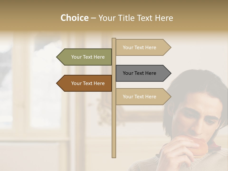 Stockphotos Snack Ornate PowerPoint Template