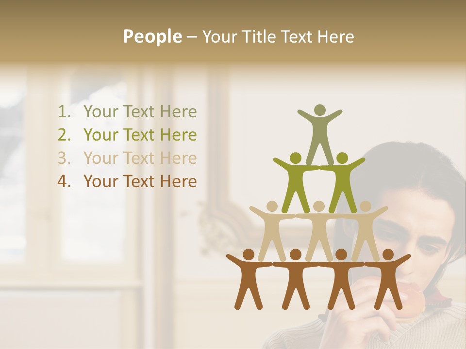 Stockphotos Snack Ornate PowerPoint Template