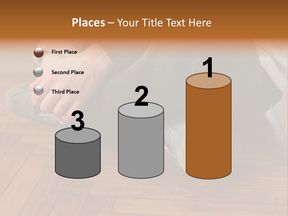 Royaltyfree Officeworker Stockimage PowerPoint Template