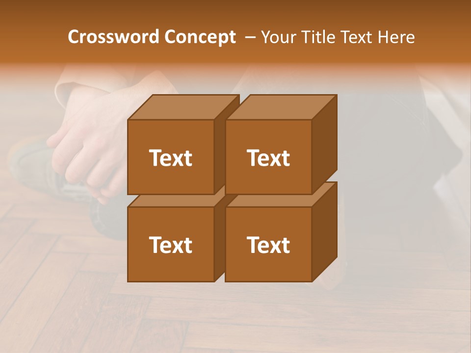 Royaltyfree Officeworker Stockimage PowerPoint Template
