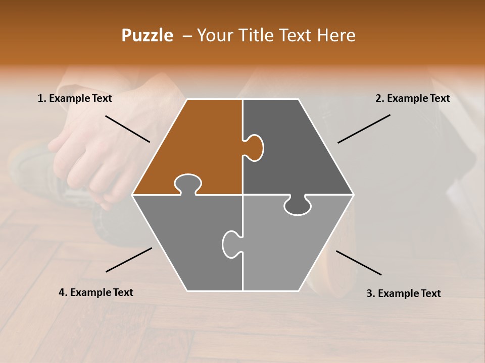 Royaltyfree Officeworker Stockimage PowerPoint Template