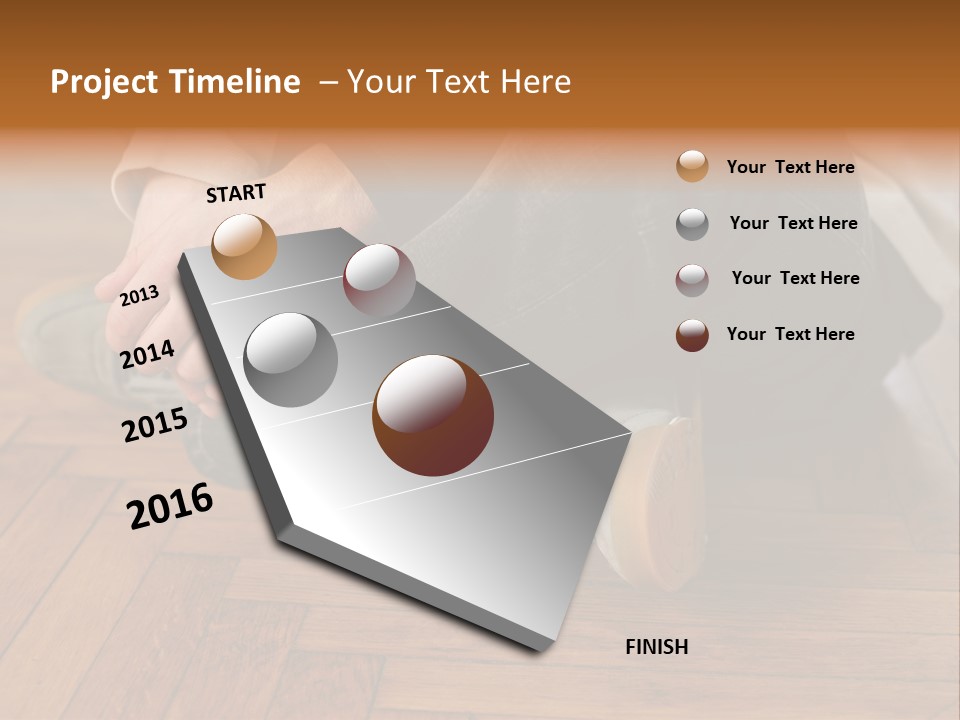Royaltyfree Officeworker Stockimage PowerPoint Template