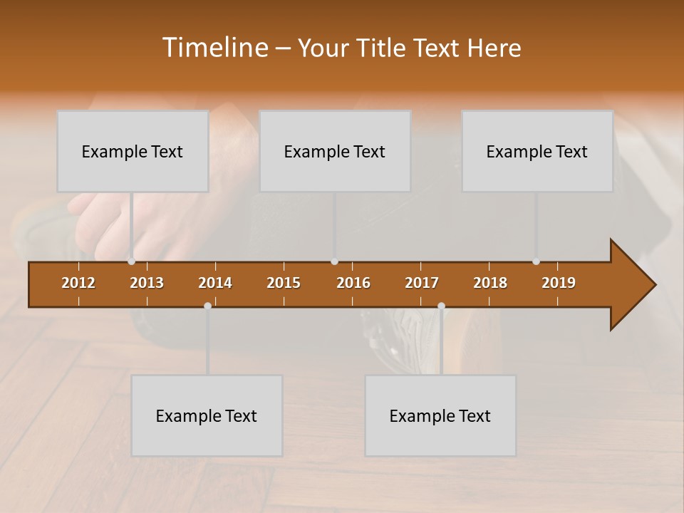 Royaltyfree Officeworker Stockimage PowerPoint Template